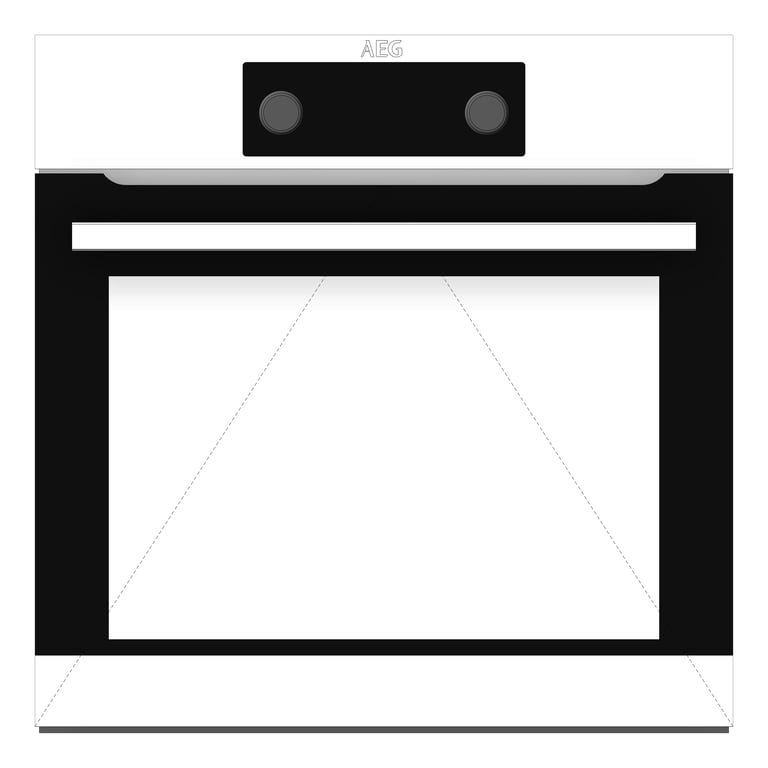 Front Image of Oven Electric AEG 600