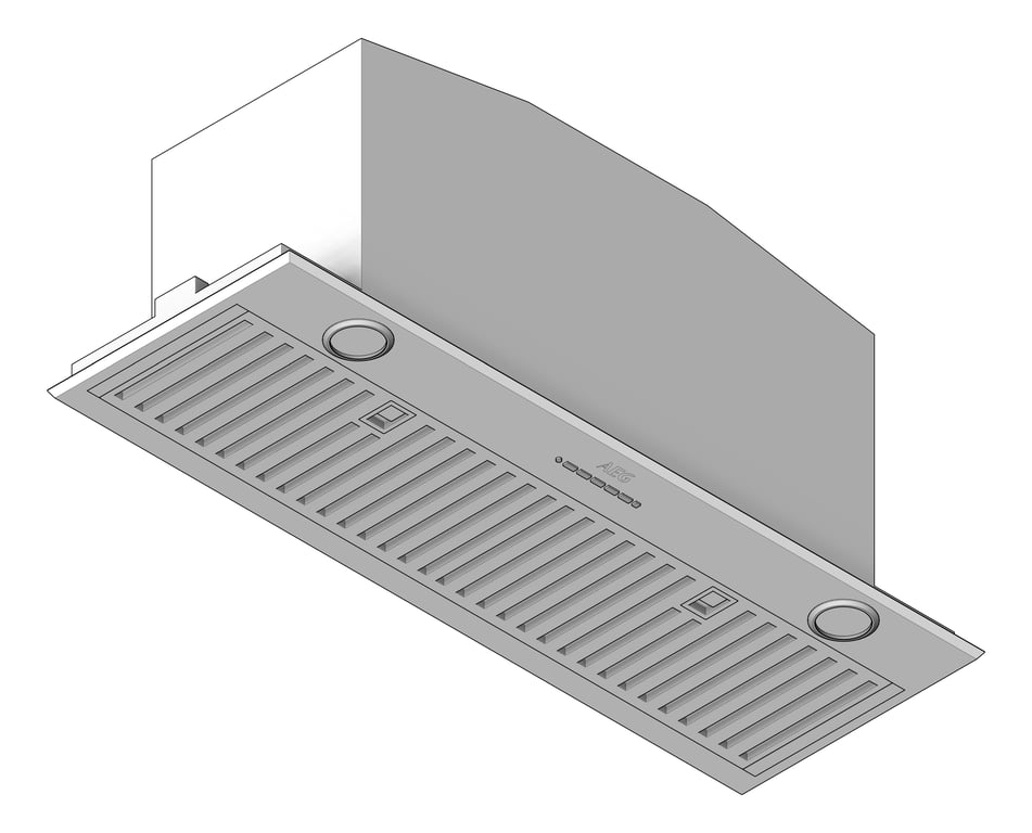 Rangehood Integrated AEG 860 BaffleFilter