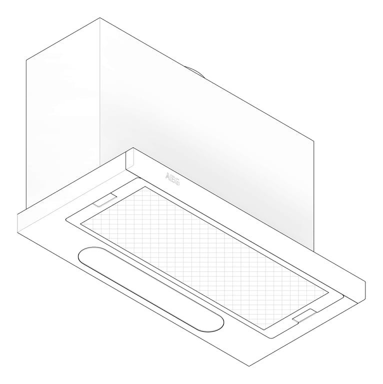 3D Documentation Image of Rangehood Telescopic AEG 600