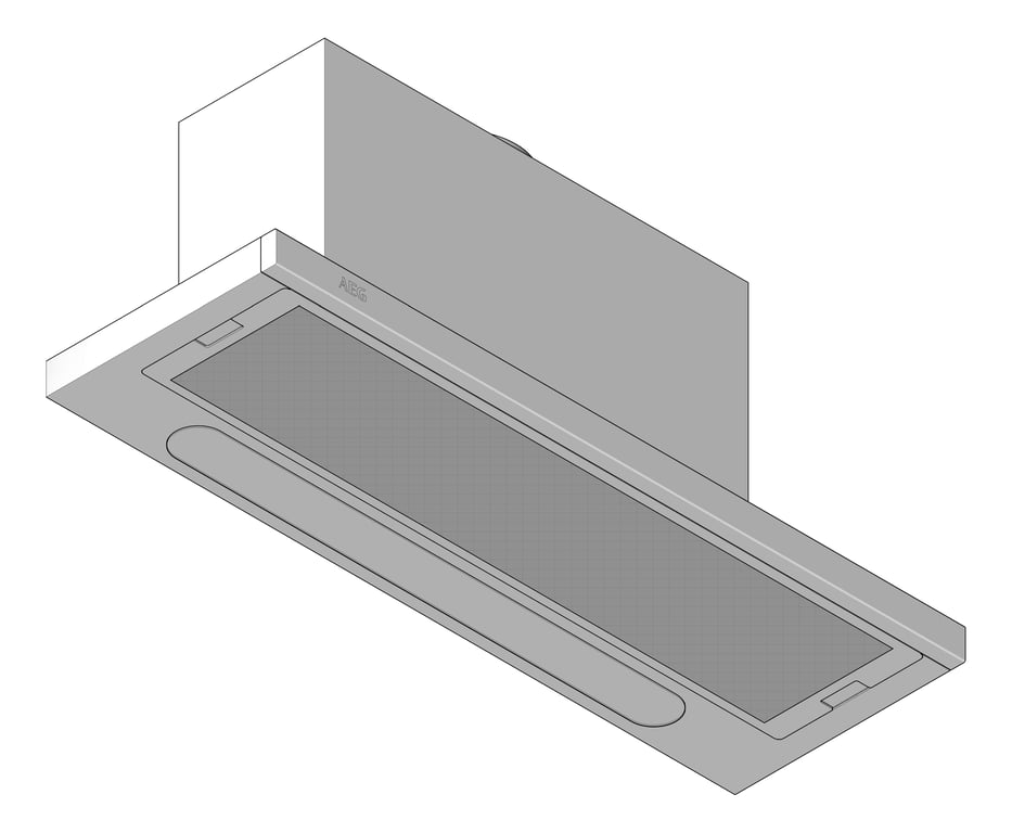 Image of Rangehood Telescopic AEG 900