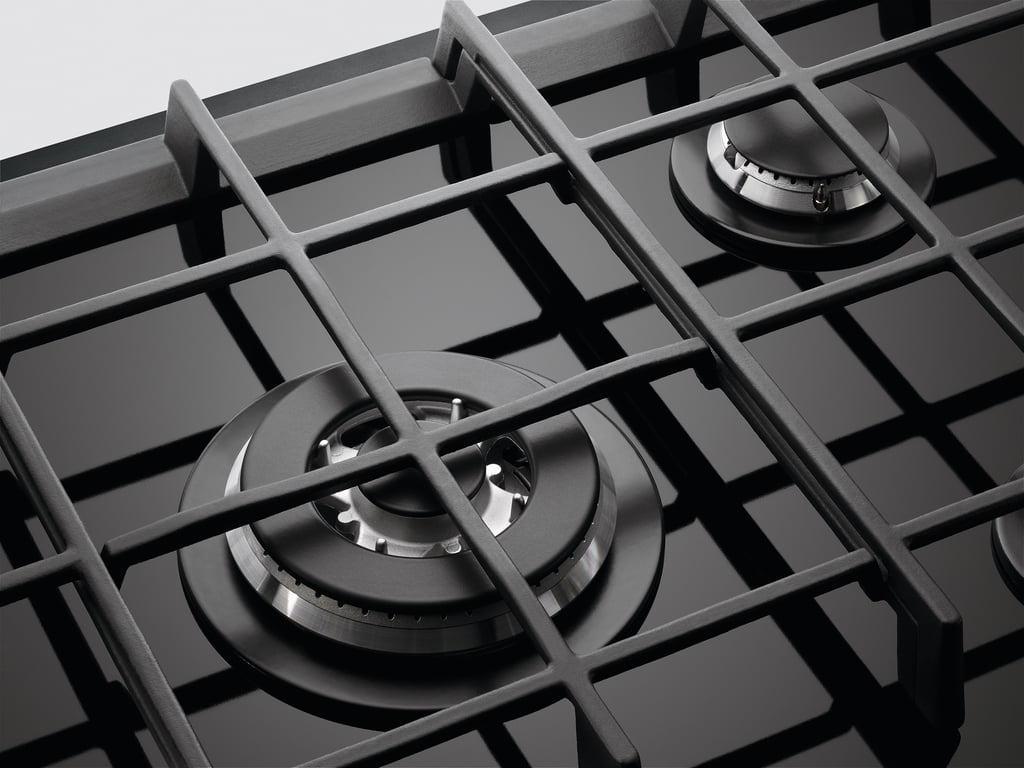 HG975550VB CLOSE UP Image of Cooktop Gas AEG 900 Glass