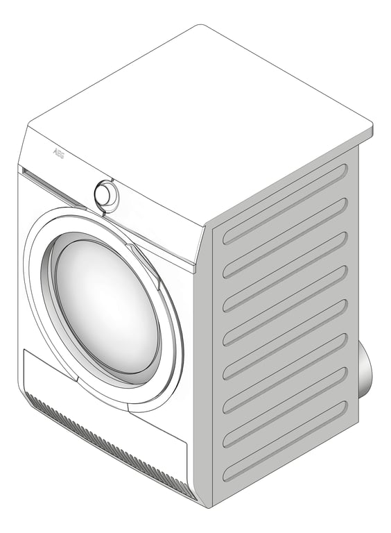 Dryer AEG 8Kg