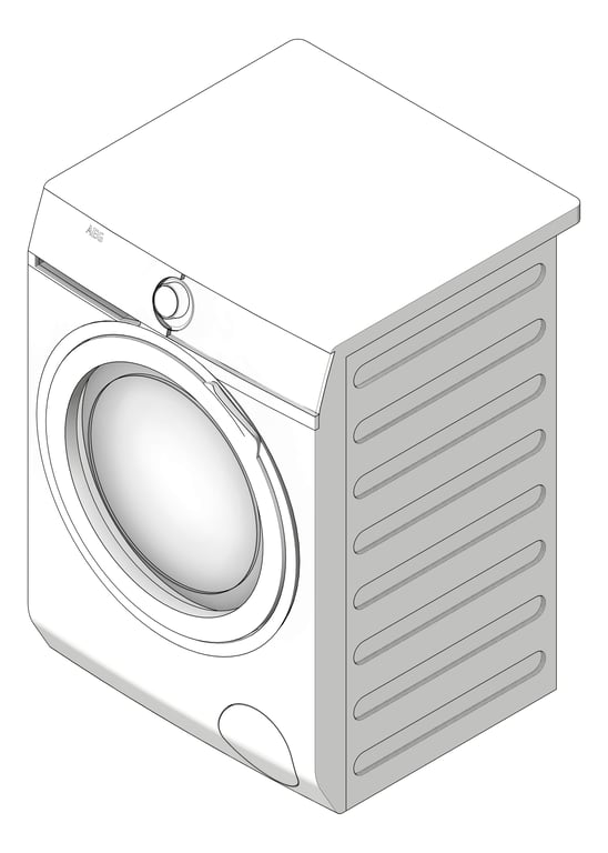 Navigate to Washer FrontLoad AEG DryerCombo
