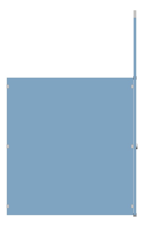 Left Image of CubicleArray CeilingHung AccuratePartitions HDPE