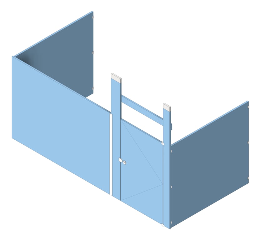 Cubicle CeilingHung AccuratePartitions HDPE Alcove