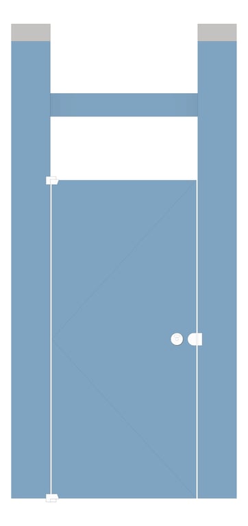 Front Image of Cubicle CeilingHung AccuratePartitions HDPE