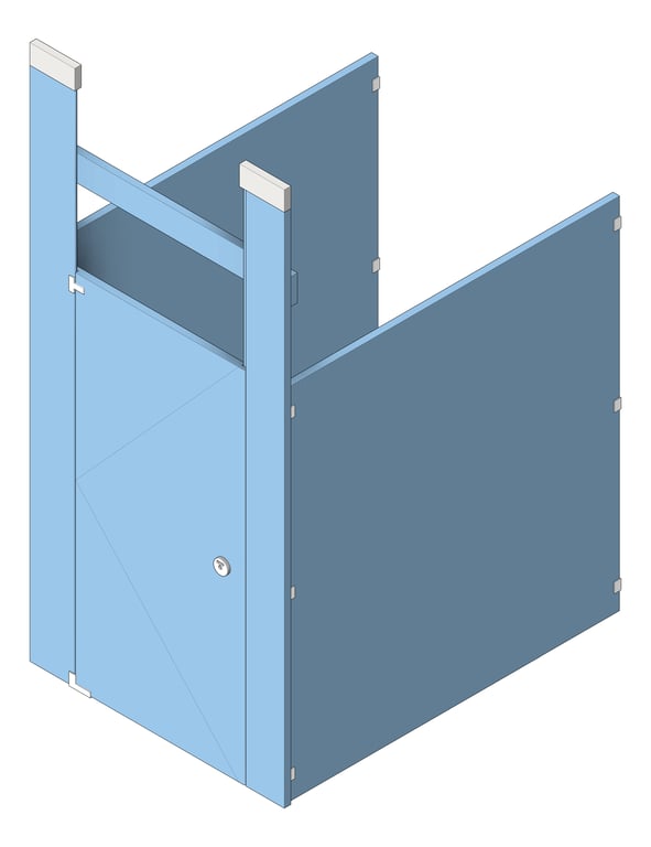Navigate to Cubicle CeilingHung AccuratePartitions HDPE UltimatePrivacy