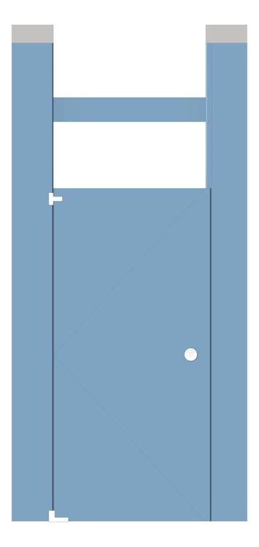 Front Image of Cubicle CeilingHung AccuratePartitions HDPE UltimatePrivacy