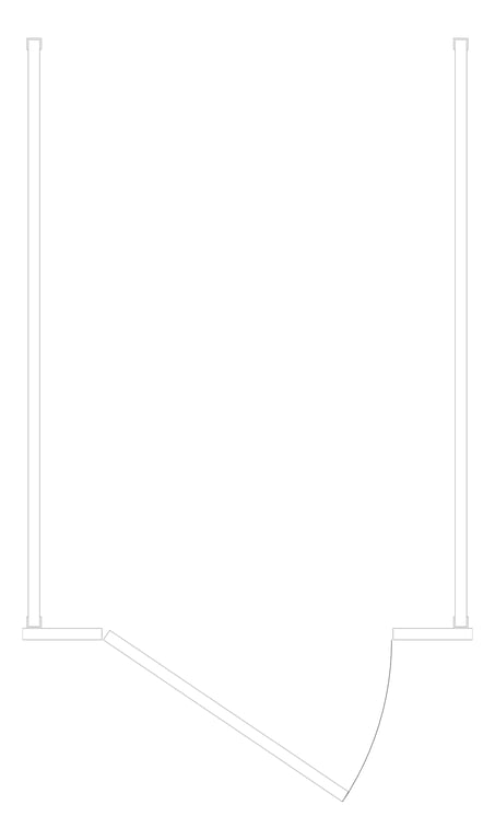 Plan Image of Cubicle CeilingHung AccuratePartitions PowderCoatSteel IntegratedPrivacy