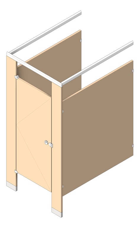 Cubicle FloorAnchored AccuratePartitions LaminateLegacy OverheadBraced