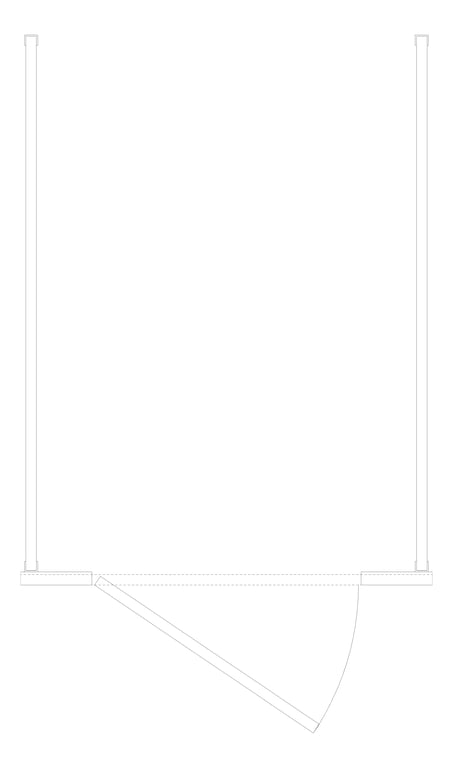 Plan Image of Cubicle FloorAnchored AccuratePartitions PowderCoatSteel OverheadBraced