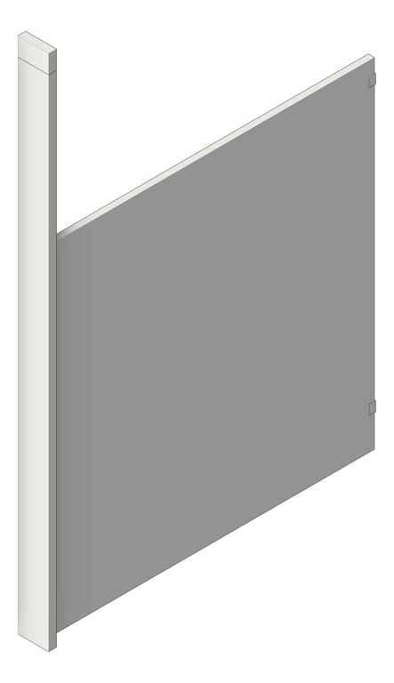 Navigate to UrinalScreen CeilingHung AccuratePartitions StainlessSteel