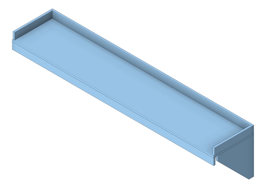 Image of Vanity AccuratePartitions HDPE