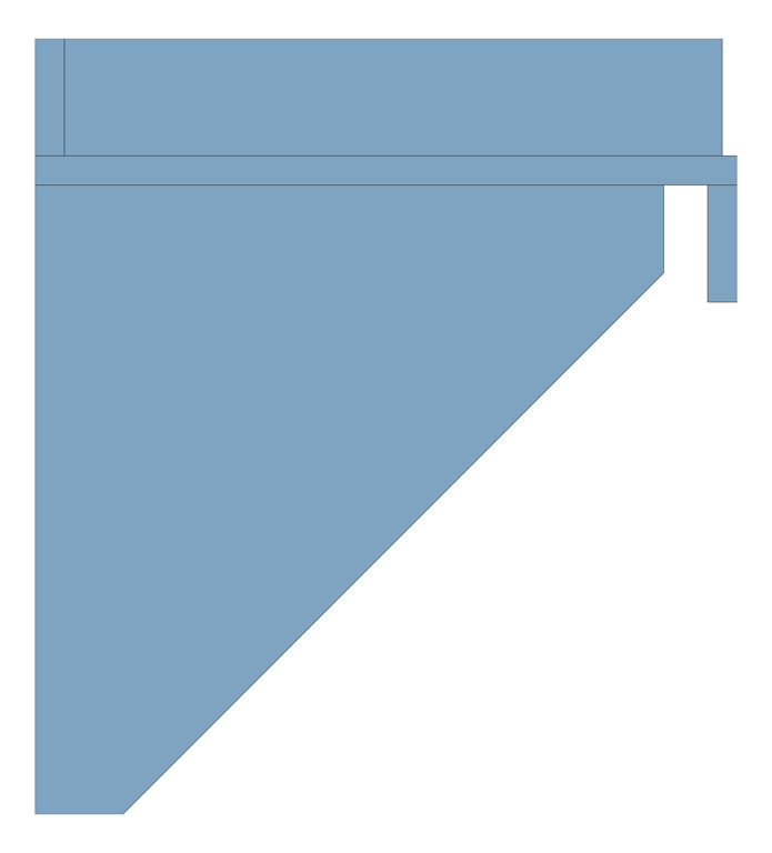 Left Image of Vanity AccuratePartitions HDPE