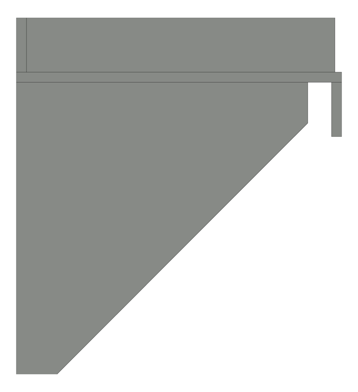 Left Image of Vanity AccuratePartitions PhenolicColorThru