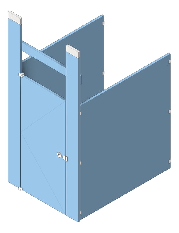 Image of Cubicle CeilingHung GlobalPartitions HDPE