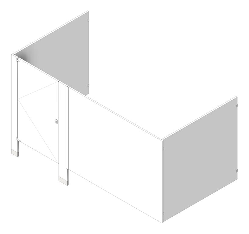 Navigate to Cubicle FloorAnchored GlobalPartitions PowderCoatSteel IntegratedPrivacy Alcove