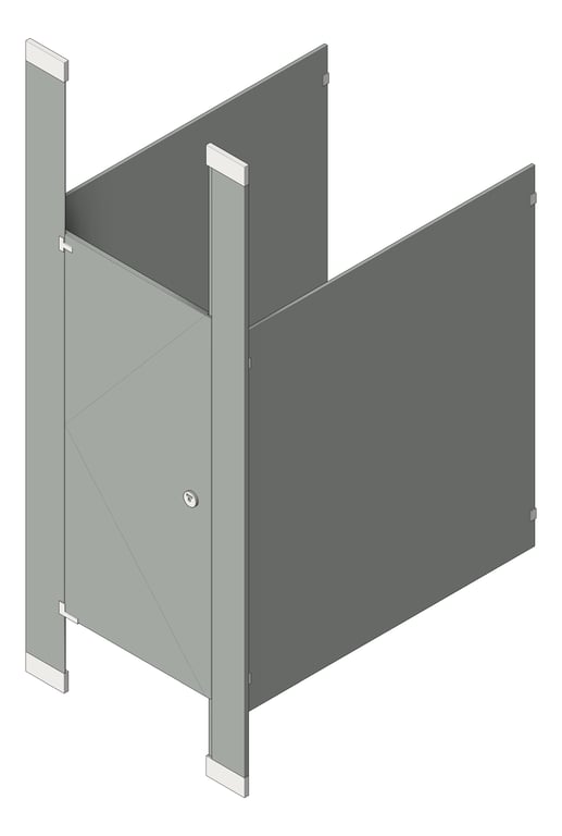 Navigate to Cubicle FloorToCeilingAnchored GlobalPartitions PhenolicColorThru UltimatePrivacy