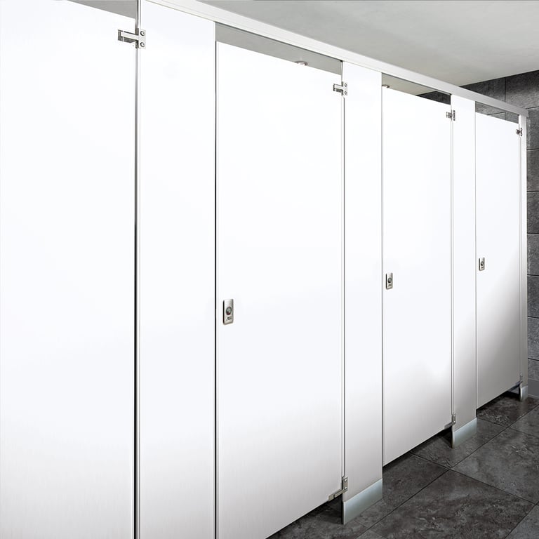 ASI - Powder Coated - Integrated Partitions.jpg Image of Cubicle CeilingHung GlobalPartitions PowderCoatSteel IntegratedPrivacy