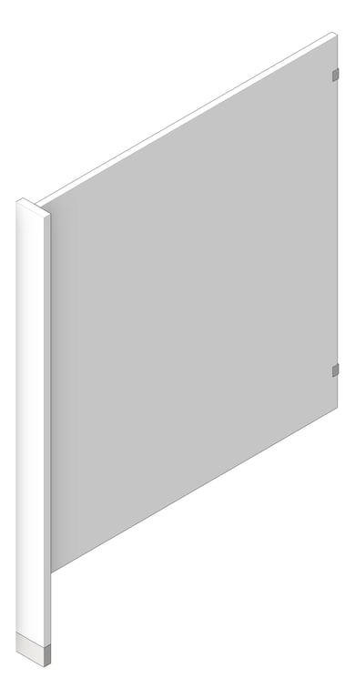 Navigate to UrinalScreen FloorAnchored GlobalPartitions PowderCoatSteel PilasterMount