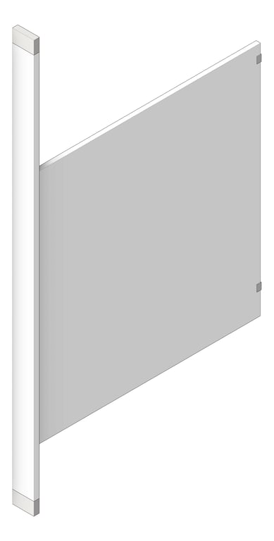Navigate to UrinalScreen FloorToCeilingAnchored GlobalPartitions PowderCoatSteel PilasterMount