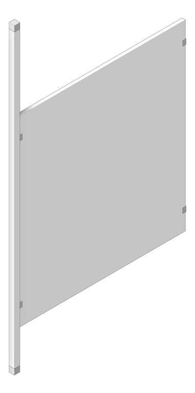 Navigate to UrinalScreen FloorToCeilingAnchored GlobalPartitions PowderCoatSteel PostMount