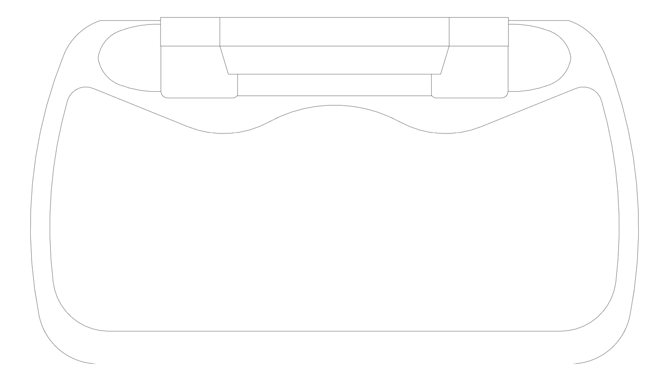 Plan Image of BabyChangeStation SurfaceMount ASIJDMacDonald Parallel Plastic