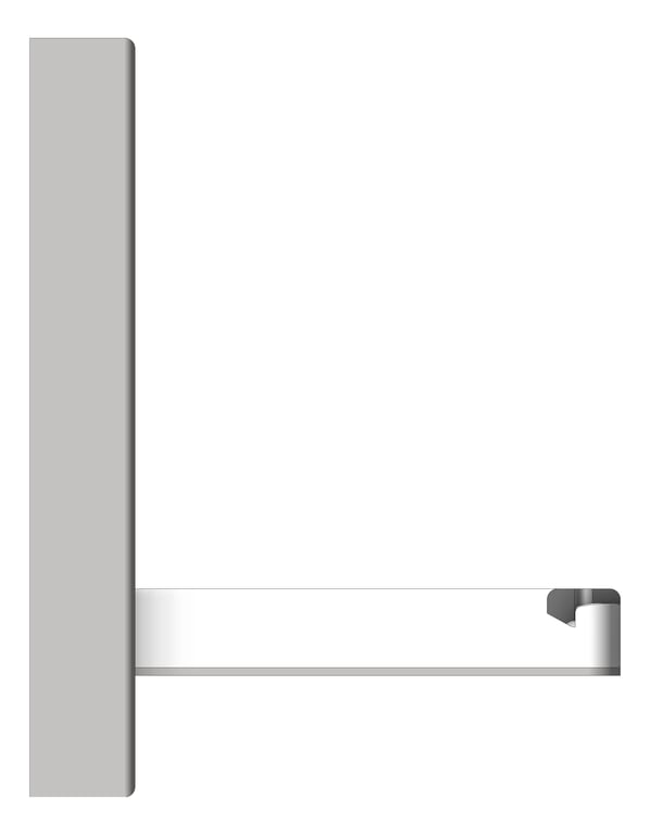 Left Image of BabyChangeStation SurfaceMount ASIJDMacDonald Parallel StainlessSteelClad