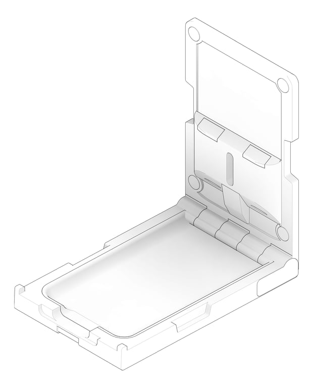 3D Documentation Image of BabyChangeStation SurfaceMount ASIJDMacDonald Vertical Plastic