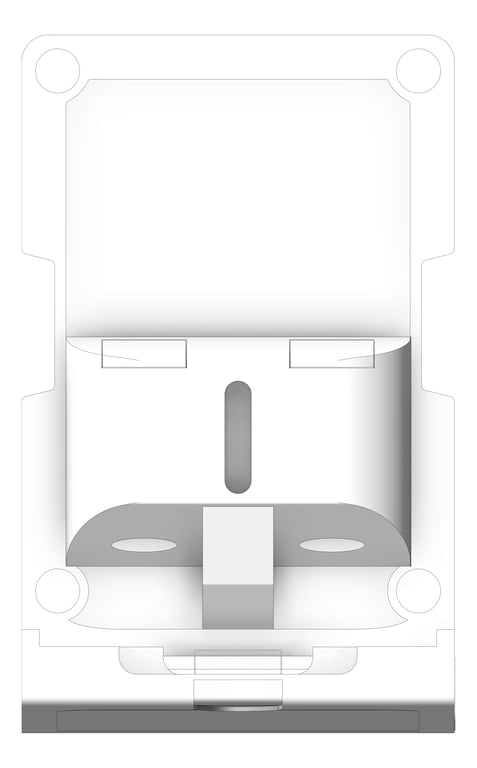 Front Image of BabyChangeStation SurfaceMount ASIJDMacDonald Vertical Plastic
