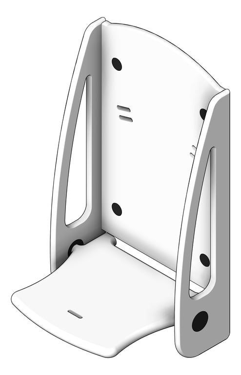 3D Shaded Image of ToddlerSeat SurfaceMount ASIJDMacDonald