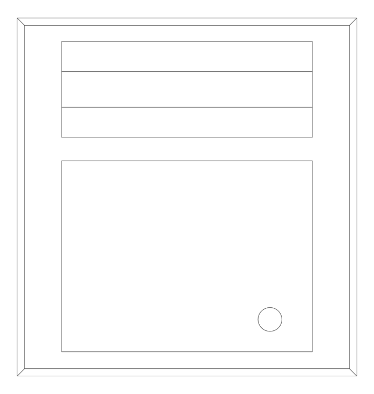 Plan Image of CombinationUnit CounterTop ASIJDMacDonald Traditional PaperDispenser WasteBin 28L