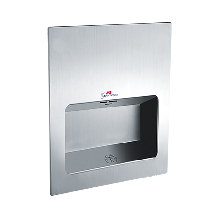 10-0135_ASIJDMacDonald_TurboTuff_Hand_Dryer_Satin_Stainless_Steel.png Image of HandDryer Recessed ASIJDMacDonald TurboTuff