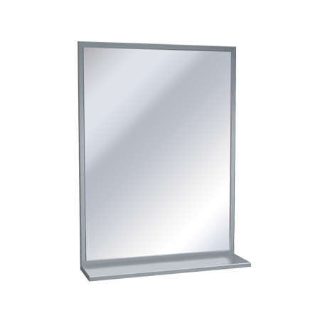 10-0625-V_ASIJDMacDonald_Mirror_Channel_Frame_With_Shelf.png Image of Mirror Glass ASIJDMacDonald Channel Shelf