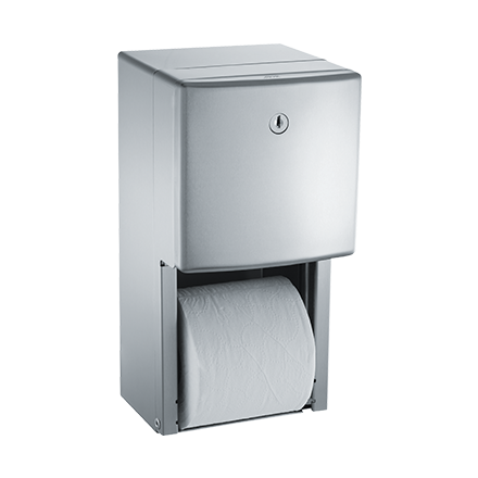 10-20030_ASIJDMacDonald_Toilet_Roll_Holder_Hide_A_Roll_Twin_Roval_Web.png Image of ToiletRollHolder SurfaceMount ASIJDMacDonald Roval HideARoll Twin