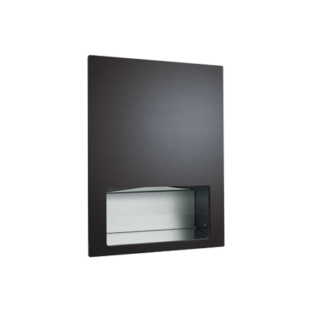 10-6457-41_ASIJDMacDonald_Paper_Towel_Dispenser_Piatto_Matte_Black.png Image of PaperDispenser Recessed ASIJDMacDonald Piatto