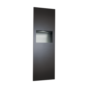 10-6462-41_ASIJDMacDonald_Paper_Towel_Dispenser__Waste_Bin_Recessed_Piatto_Matte_Black-300x300.png Image of CombinationUnit Recessed ASIJDMacDonald Piatto PaperDispenser WasteBin 34L