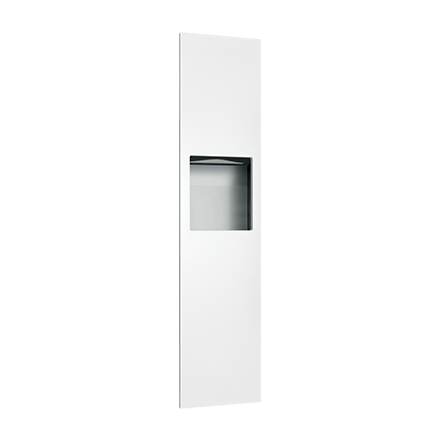 10-6467-00_ASIJDMacDonald_Paper_Towel_Dispenser__Waste_Bin_Recessed_Piatto_White.png Image of CombinationUnit Recessed ASIJDMacDonald Piatto PaperDispenser WasteBin 16L