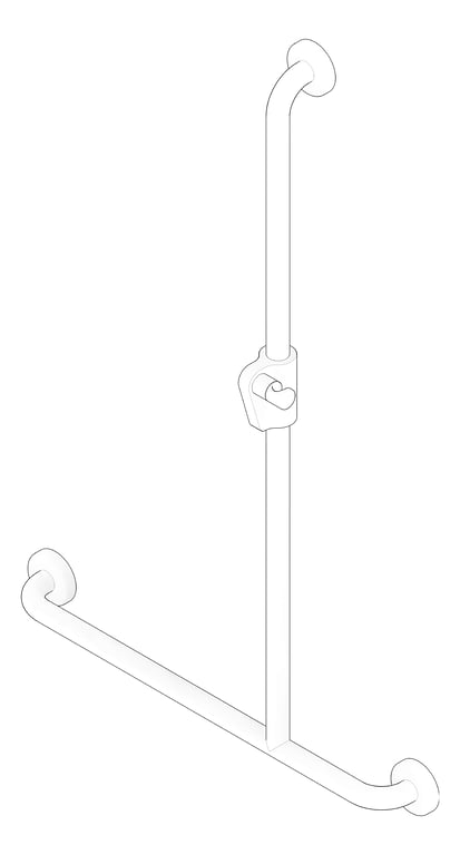 3D Documentation Image of ShowerRail TShape ASIJDMacDonald RH