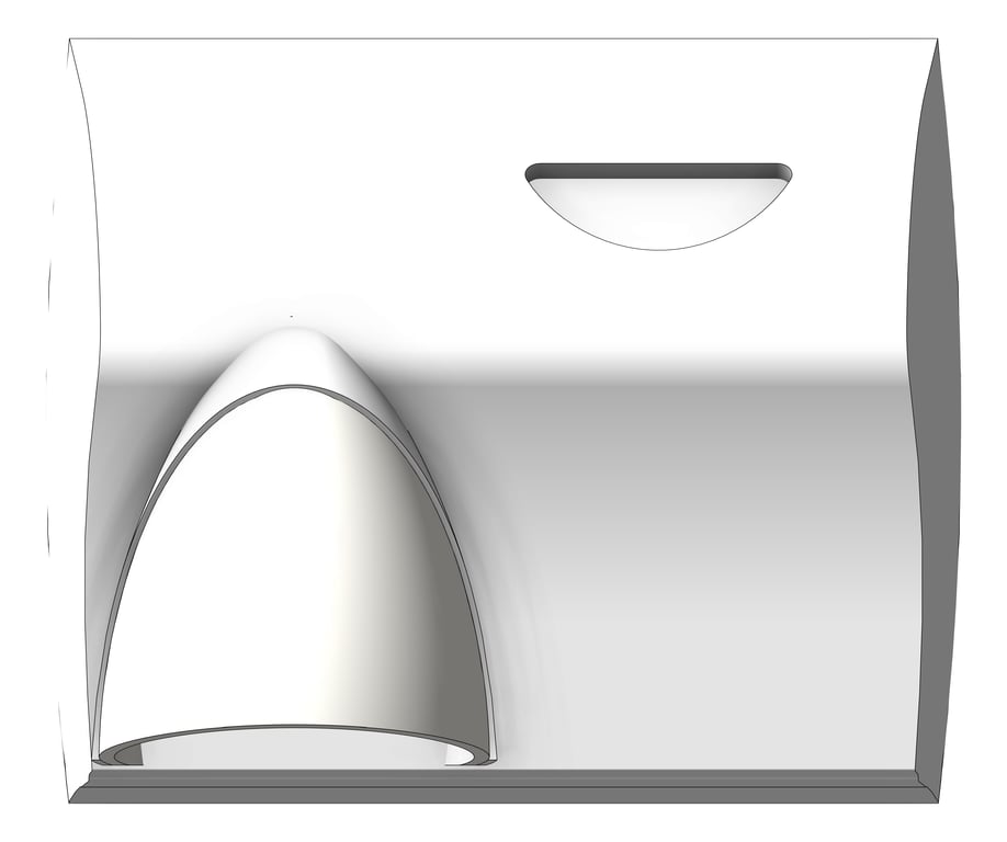 Front Image of HandDryer SurfaceMount ASIJDMacDonald Autobeam