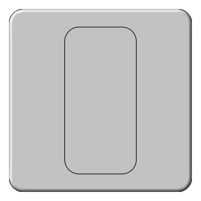 Front Image of RobeHook SurfaceMount ASIJDMacDonald Single