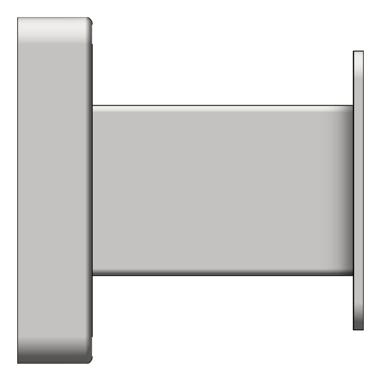 Left Image of RobeHook SurfaceMount ASIJDMacDonald Single