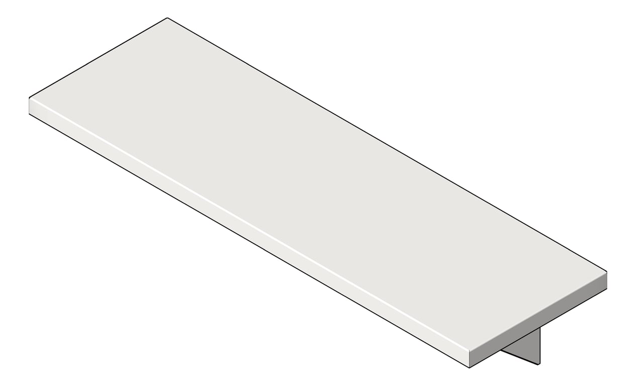 3D Shaded Image of Shelf SurfaceMount ASIJDMacDonald