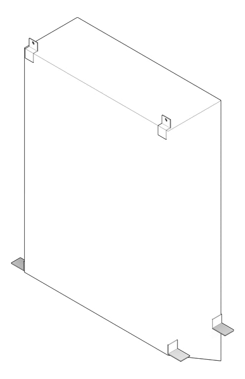 3D Documentation Image of PaperDispenser ConcealedRecessed ASIJDMacDonald Traditional