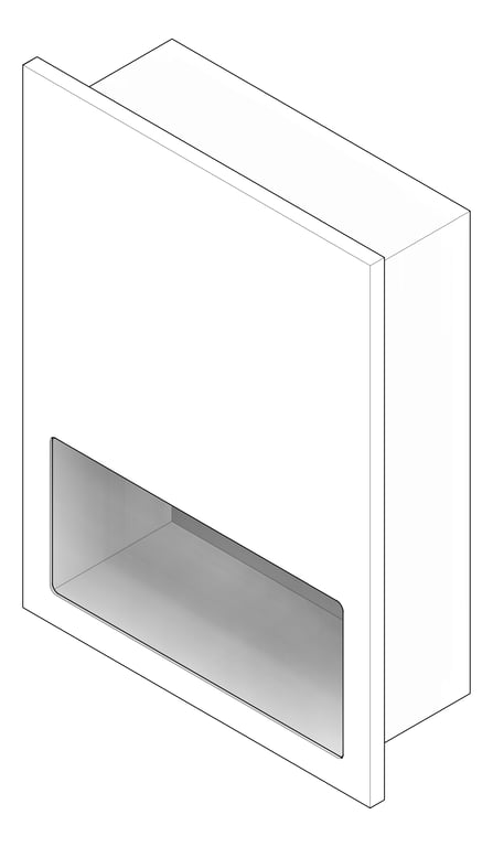 3D Documentation Image of PaperDispenser Recessed ASIJDMacDonald Piatto