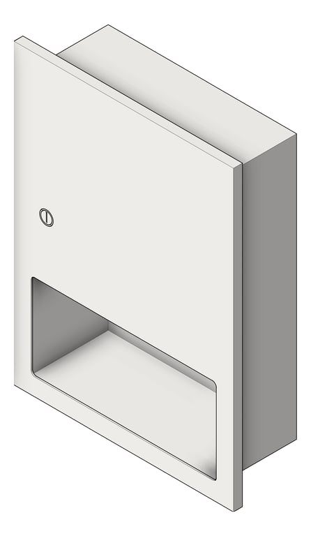 Image of PaperDispenser Recessed ASIJDMacDonald Simplicity