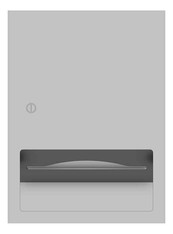 Front Image of PaperDispenser Recessed ASIJDMacDonald Simplicity