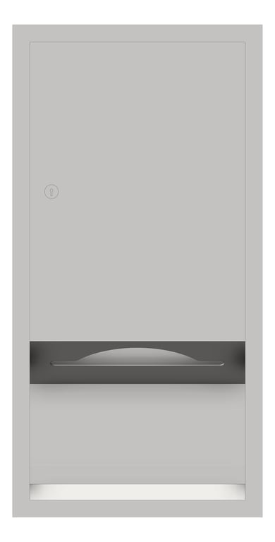 Front Image of PaperDispenser Recessed ASIJDMacDonald Traditional