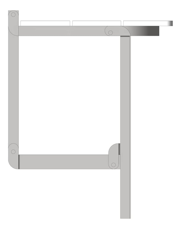 Left Image of ShowerSeat Folding ASIJDMacDonald Accessible