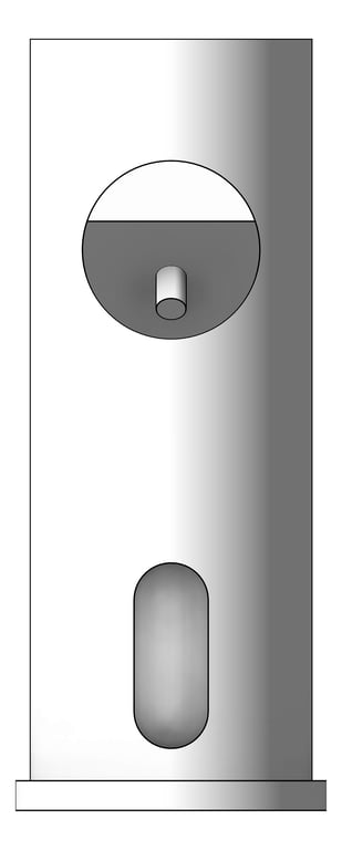 Front Image of SoapDispenser BenchMount ASIJDMacDonald EzFill Foam StandAlone